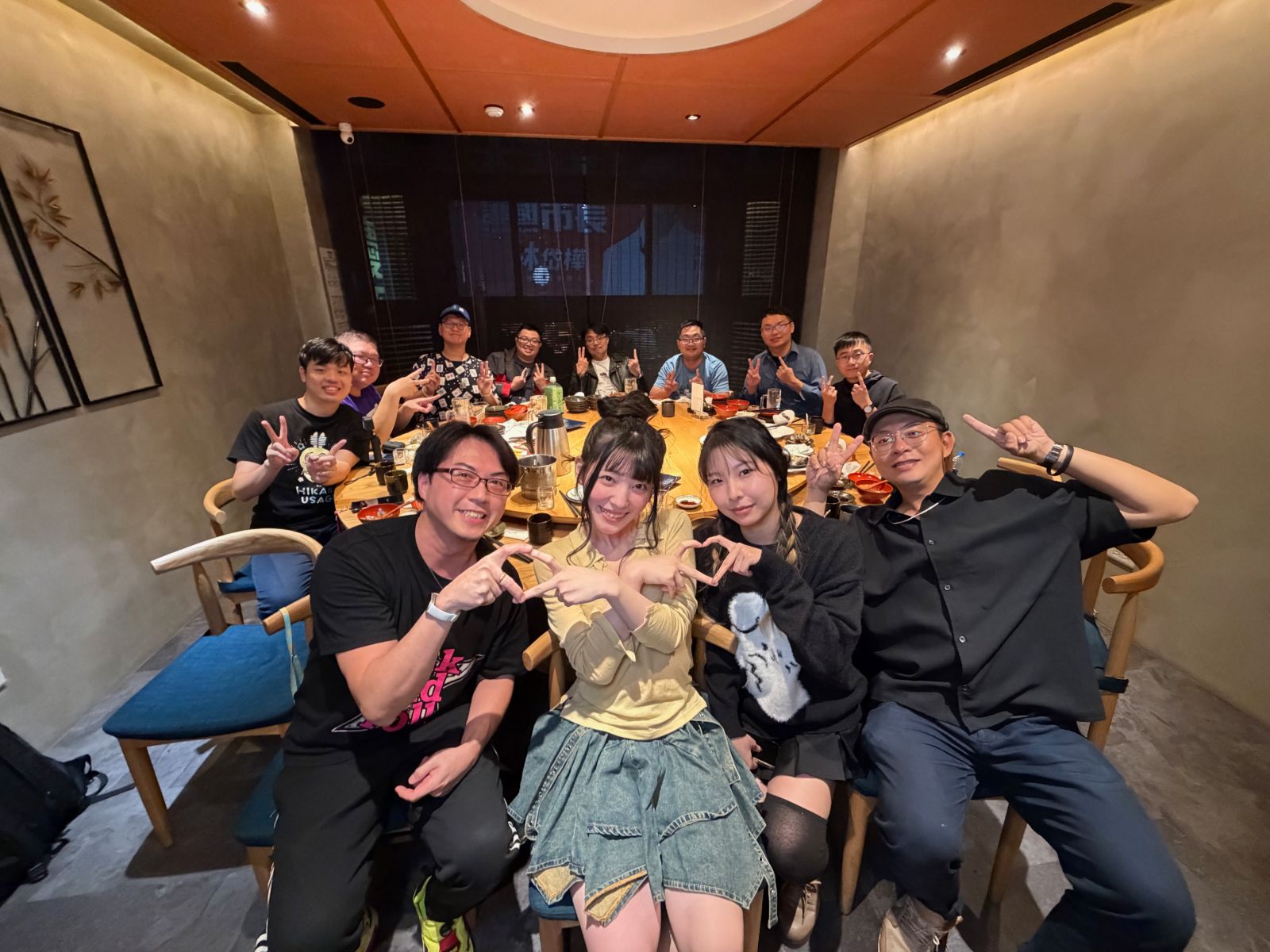 紫堂留衣 · 私房晚宴合照